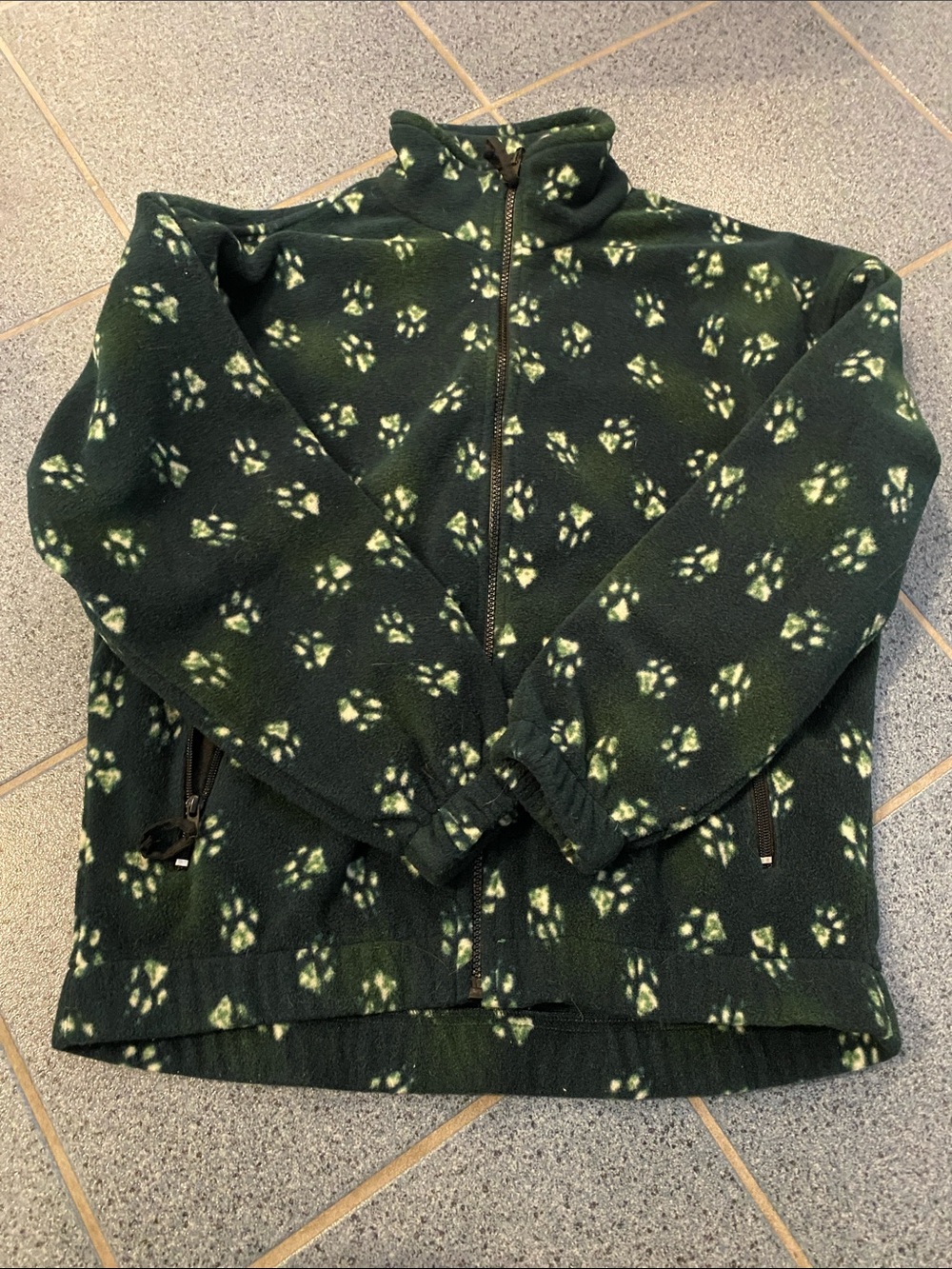 Jack Wolfskin Green Fleece ZipUp Jacket XS